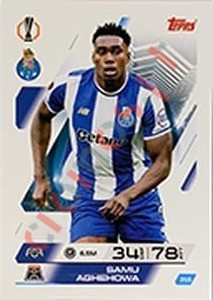 315 Samu Aghehowa – Match Attax 2025-2026 Topps