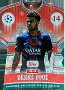 SZ14 Désiré Doué – Match Attax 2025-2026 Topps
