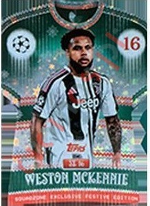 SZ16 Weston McKennie – Match Attax 2025-2026 Topps