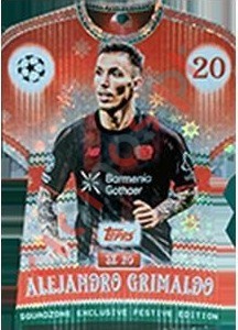 SZ20 Alejandro Grimaldo – Match Attax 2025-2026 Topps