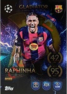 GLE2 Raphinha – Match Attax 2025-2026 Topps