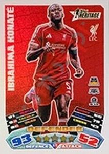 379 Ibrahima Konaté – Match Attax 2025-2026 Topps