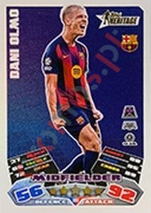 383 Dani Olmo – Match Attax 2025-2026 Topps