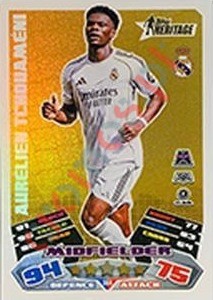 384 Aurélien Tchouaméni – Match Attax 2025-2026 Topps