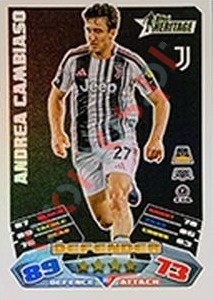 387 Andrea Cambiaso – Match Attax 2025-2026 Topps