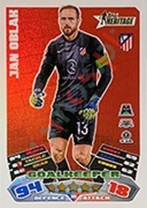 389 Jan Oblak – Match Attax 2025-2026 Topps