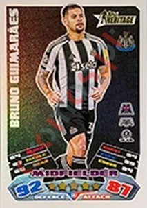 397 Bruno Guimarães – Match Attax 2025-2026 Topps