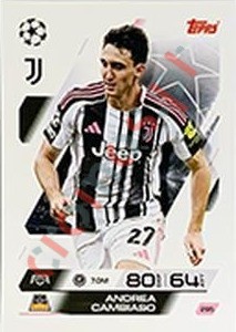 265 Andrea Cambiaso – Match Attax 2025-2026 Topps
