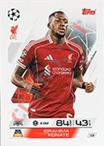 13 Ibrahima Konaté – Match Attax 2025-2026 Topps