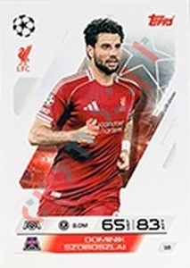 19 Dominik Szoboszlai – Match Attax 2025-2026 Topps