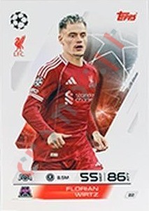 22 Florian Wirtz – Match Attax 2025-2026 Topps