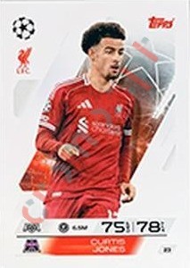 23 Curtis Jones – Match Attax 2025-2026 Topps