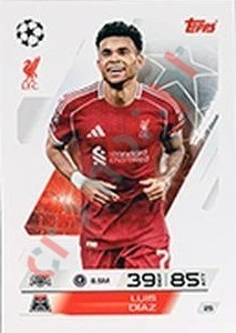 25 Luis Díaz – Match Attax 2025-2026 Topps