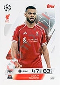 27 Cody Gakpo – Match Attax 2025-2026 Topps