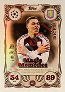 427 Morgan Rogers – Match Attax 2025-2026 Topps