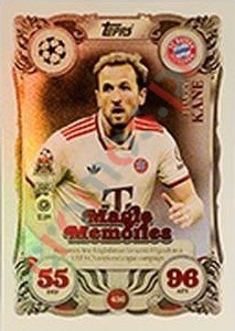 436 Harry Kane – Match Attax 2025-2026 Topps