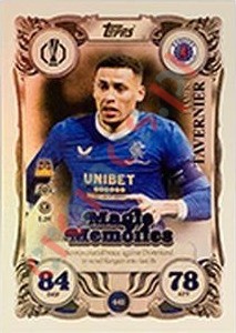441 James Tavernier – Match Attax 2025-2026 Topps