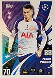 323 Pedro Porro – Match Attax 2025-2026 Topps