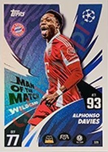329 Alphonso Davies – Match Attax 2025-2026 Topps