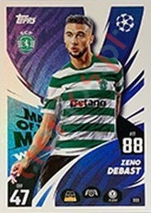 333 Zeno Debast – Match Attax 2025-2026 Topps