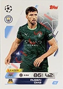 48 Rúben Dias – Match Attax 2025-2026 Topps