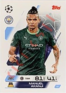 51 Manuel Akanji – Match Attax 2025-2026 Topps