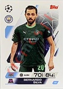 55 Bernardo Silva – Match Attax 2025-2026 Topps