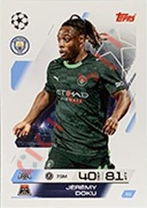 60 Jérémy Doku – Match Attax 2025-2026 Topps