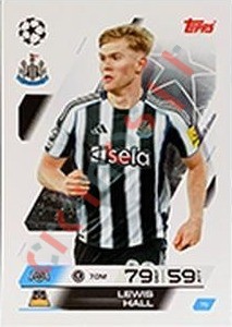 75 Lewis Hall – Match Attax 2025-2026 Topps