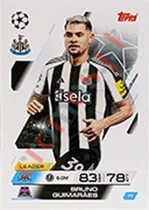 77 Bruno Guimarães – Match Attax 2025-2026 Topps