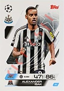 80 Alexander Isak – Match Attax 2025-2026 Topps