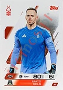 92 Matz Sels – Match Attax 2025-2026 Topps