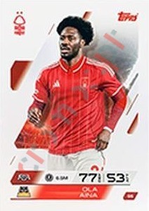 95 Ola Aina – Match Attax 2025-2026 Topps