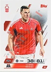 98 Chris Wood – Match Attax 2025-2026 Topps