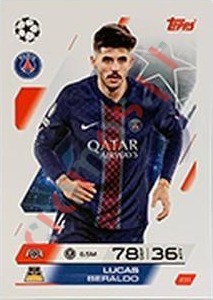 231 Lucas Beraldo – Match Attax 2025-2026 Topps
