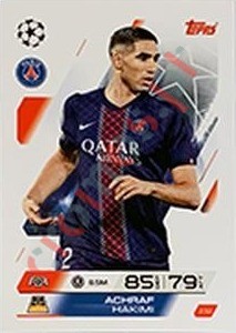 232 Achraf Hakimi – Match Attax 2025-2026 Topps