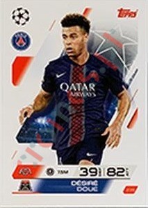 239 Désiré Doué – Match Attax 2025-2026 Topps