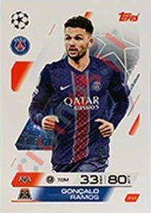 243 Gonçalo Ramos – Match Attax 2025-2026 Topps