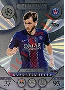 PL7 Khvicha Kvaratskhelia – Match Attax 2025-2026 Topps