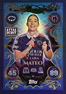 QE12 Clara Mateo – Match Attax 2025-2026 Topps