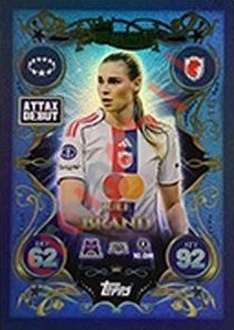 QE13 Jule Brand – Match Attax 2025-2026 Topps
