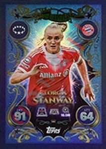 QE14 Georgia Stanway – Match Attax 2025-2026 Topps