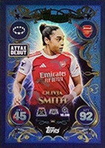 QE6 Olivia Smith – Match Attax 2025-2026 Topps