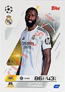 120 Antonio Rüdiger – Match Attax 2025-2026 Topps