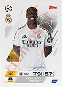 124 Ferland Mendy – Match Attax 2025-2026 Topps