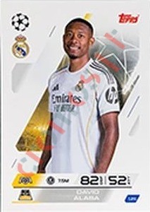 126 David Alaba – Match Attax 2025-2026 Topps