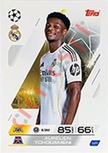 127 Aurélien Tchouaméni – Match Attax 2025-2026 Topps