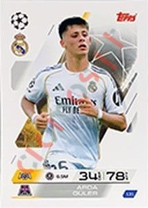 131 Arda Güler – Match Attax 2025-2026 Topps