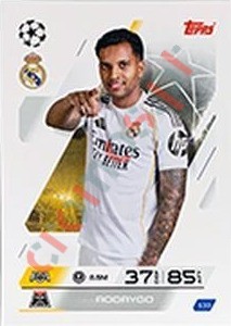 133 Rodrygo – Match Attax 2025-2026 Topps