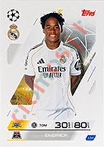 134 Endrick – Match Attax 2025-2026 Topps
